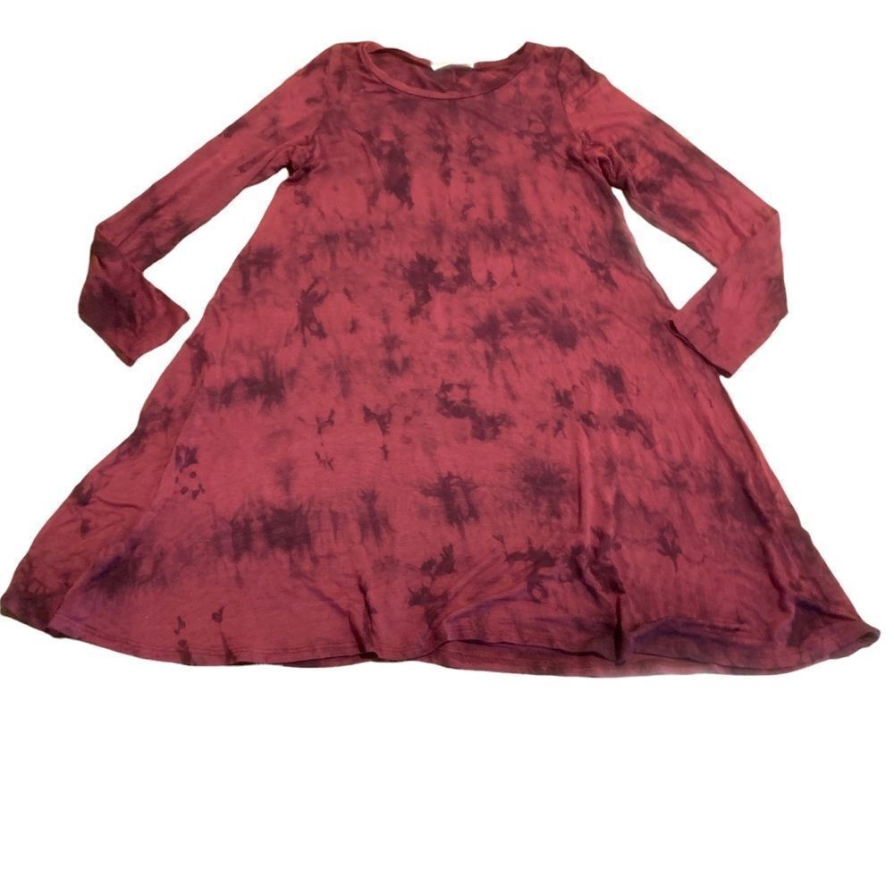 Newbury Kustom Swing Tunic Mini Tie Dye Dress M